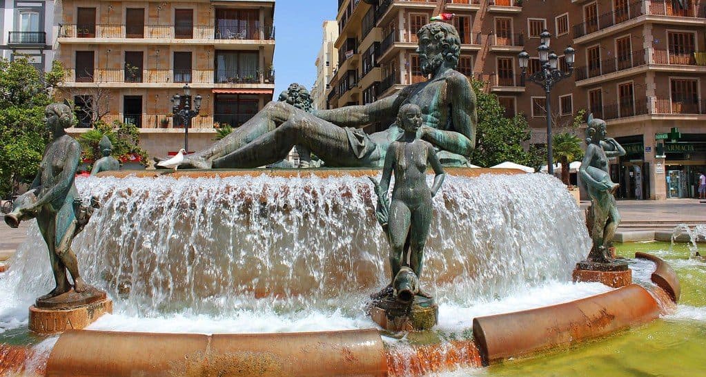 Fountain in Valencia, Spain Mathieu Militis